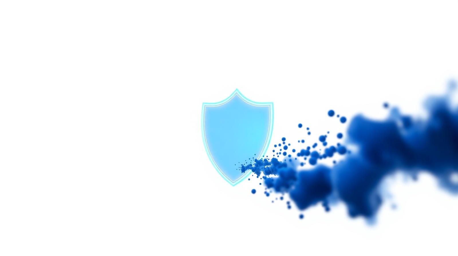 Shield deflecting malicious particles